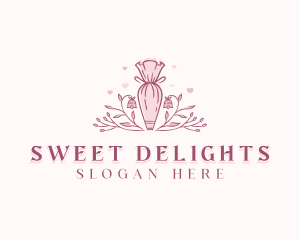 Baking - Floral Baking Baker logo design