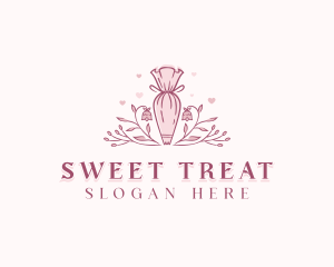 Bake - Floral Baking Baker logo design