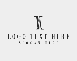 Manufacturing - Elegant Business Letter I logo design