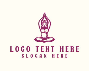 Enlightenment - Yoga Spiritual Retreat logo design