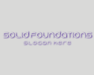 Social Club - Modern Soft Shadow Agency logo design