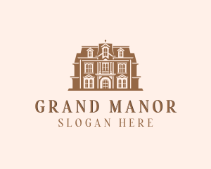 Mansion - Architect Mansion House logo design