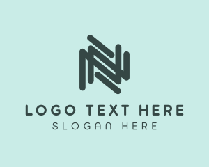 Pattern - Generic Company Letter N logo design