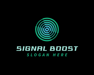 Signal Radar Sphere logo design