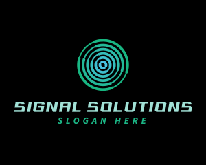 Signal - Signal Radar Sphere logo design