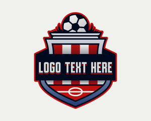 Soccer - Soccer Varsity League logo design