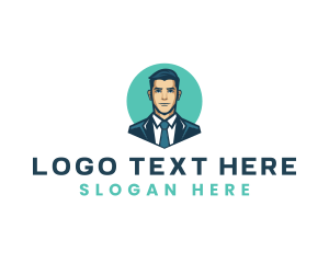 American Suit - Professional Businessman Suit logo design