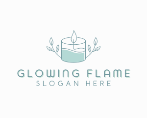 Candlelight - Spa Candlelight Decor logo design