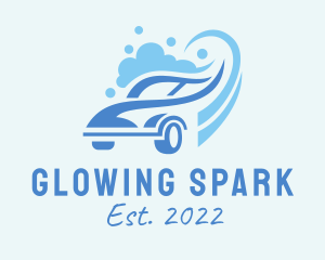 Sanitize Car Wash Cleaner  logo design