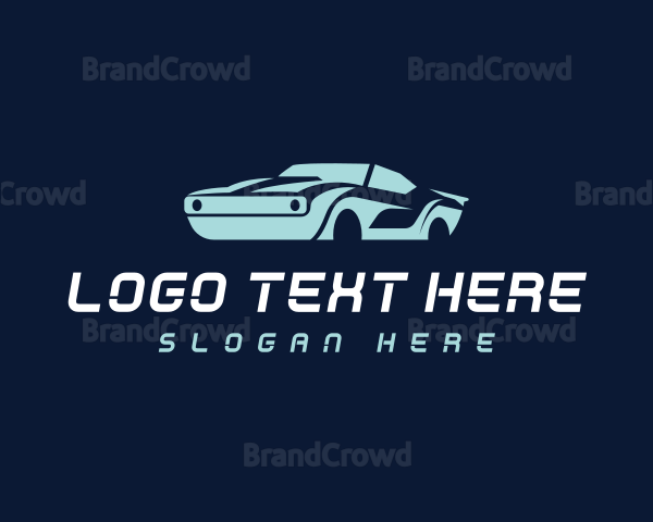 Racing Car Automobile Logo