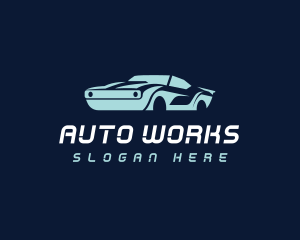 Automobile - Racing Car Automobile logo design