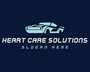 Racing Car Automobile logo design