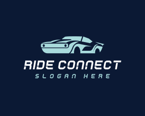 Rideshare - Racing Car Automobile logo design