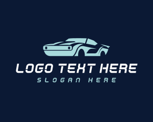 Vehicle - Racing Car Automobile logo design