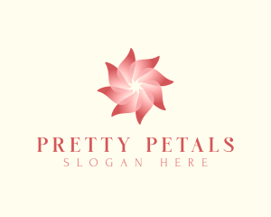 Bloom Flower Petal logo design