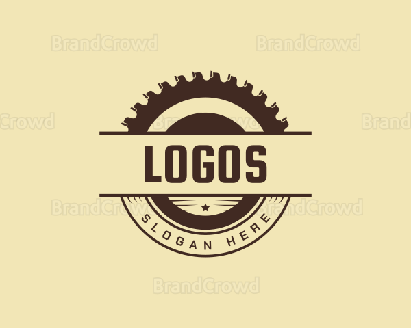 Industrial Circular Saw Logo