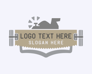 Woodcutter Planer Saw Logo