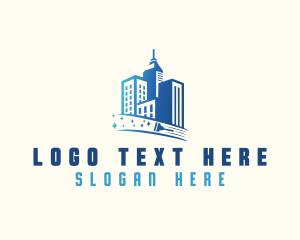 City Tower Cleaning logo design