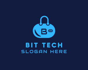 Tech Bag Security logo design