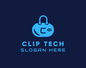 Tech Bag Security logo design