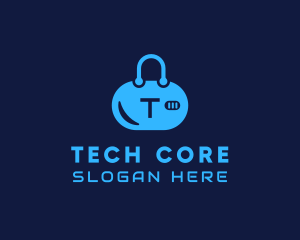 Tech Bag Security logo design