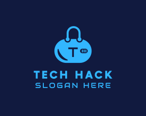 Tech Bag Security logo design