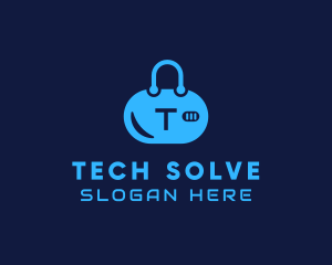 Tech Bag Security logo design