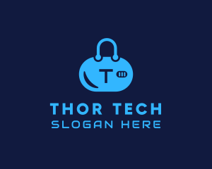 Tech Bag Security logo design