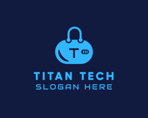 Tech Bag Security logo design