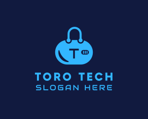 Tech Bag Security logo design