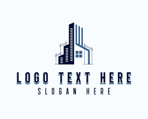 Structure - Building Architect Construction logo design