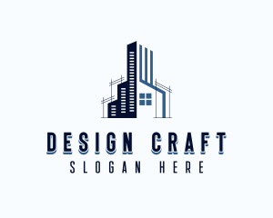 Architect - Building Architect Construction logo design