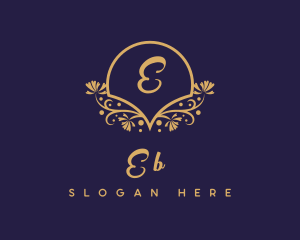 Decorative Floral Boutique Logo