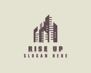 Skyscraper Tower Building logo design