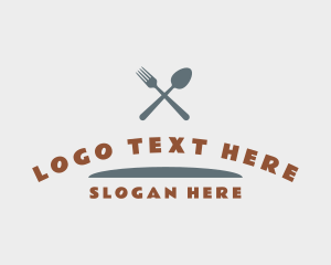 Toque Hat - Spoon Fork Restaurant logo design
