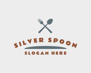 Fork - Spoon Fork Restaurant logo design