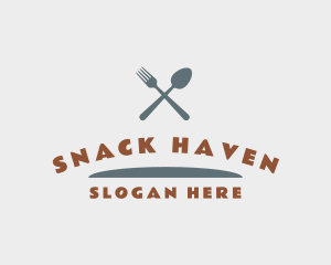 Spoon Fork Restaurant logo design