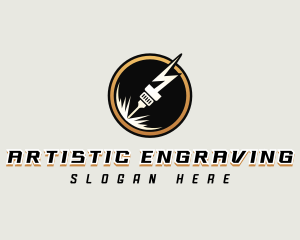 Industrial Engraving Machine logo design