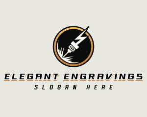 Industrial Engraving Machine logo design