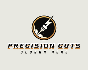 Cutting - Industrial Engraving Machine logo design