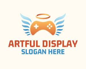 Holy Angel Gamepad logo design