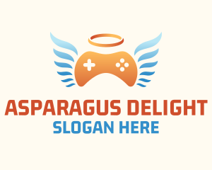 Holy Angel Gamepad logo design