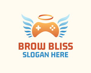 Holy Angel Gamepad logo design