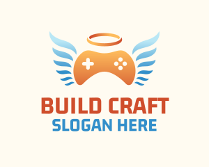 Holy Angel Gamepad logo design