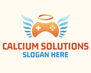 Holy Angel Gamepad logo design