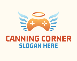 Holy Angel Gamepad logo design