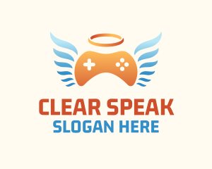 Holy Angel Gamepad logo design