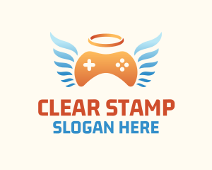 Holy Angel Gamepad logo design