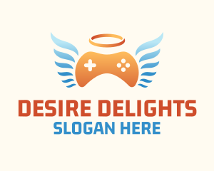 Holy Angel Gamepad logo design