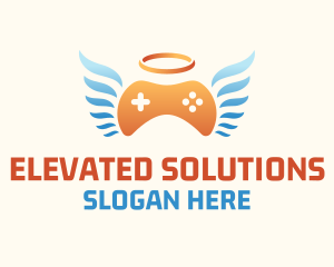 Holy Angel Gamepad logo design